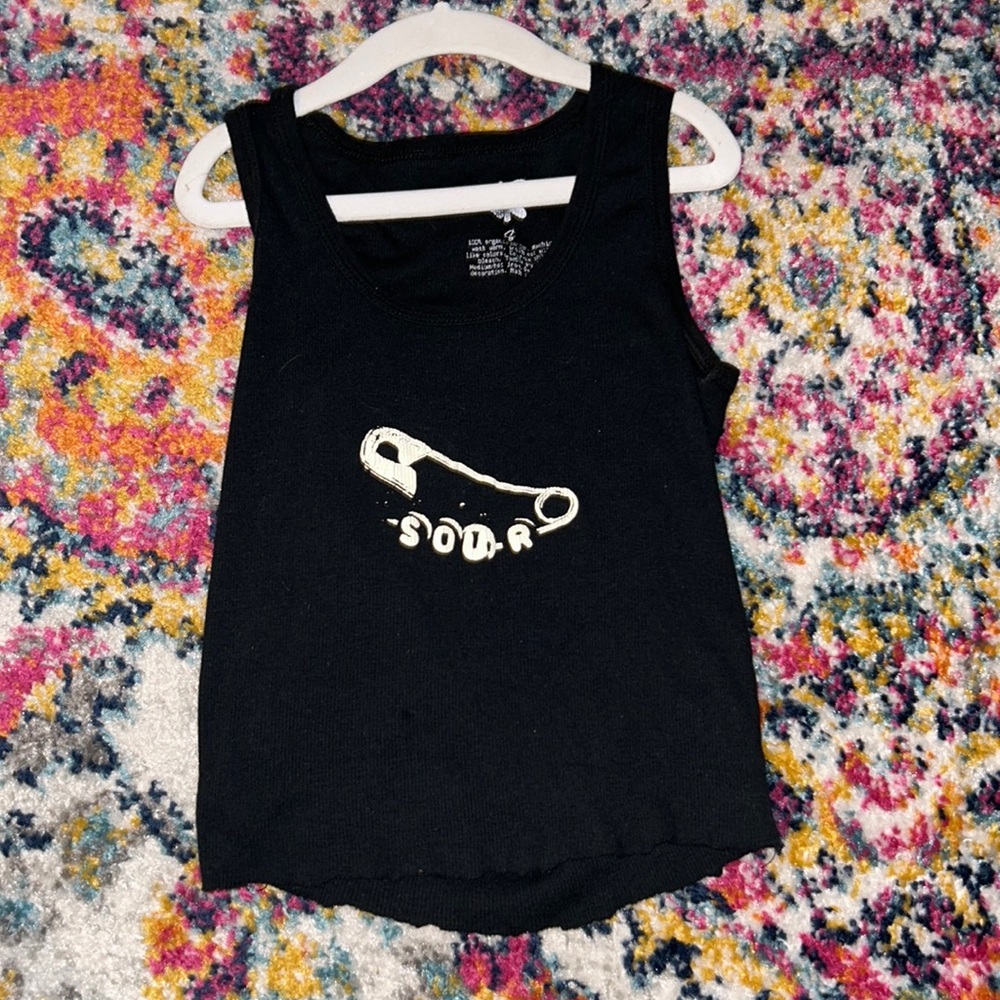 olivia rodrigo sour merch tank top